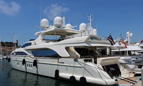 Representative photograph of a Azimut boat
