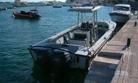 Representative photograph of a Boston Whaler boat