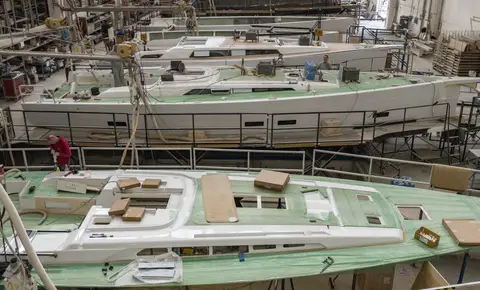 Representative photograph of a Cantiere del Pardo boat