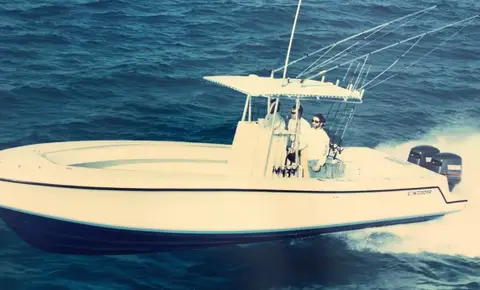 Representative photograph of a Contender Boats boat
