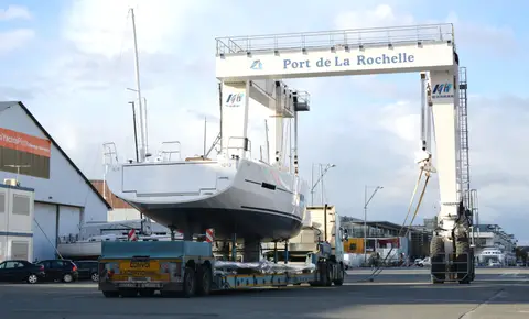 Representative photograph of a Dufour boat