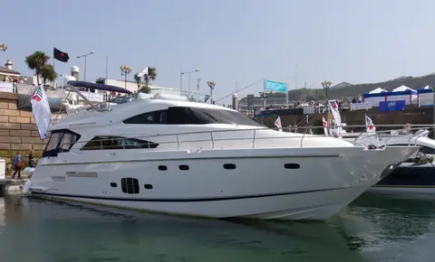 Representative photograph of a Fairline boat