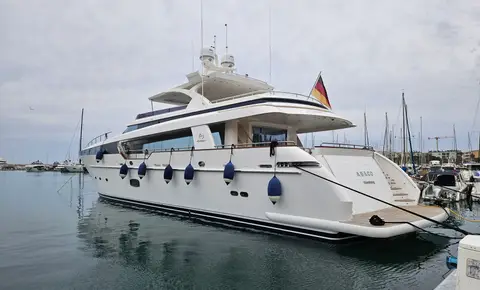 Representative photograph of a Horizon Yachts boat