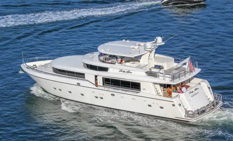 Representative photograph of a Johnson Yachts boat