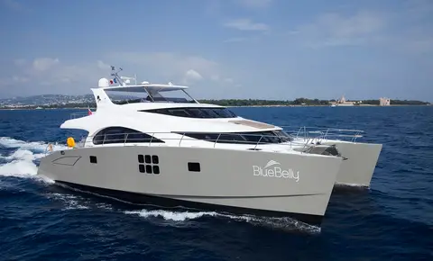Representative photograph of a Sunreef boat