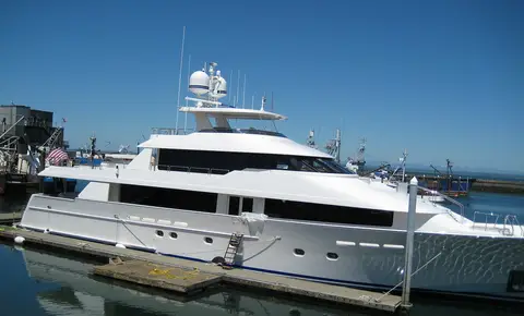 Representative photograph of a Westport Yachts boat