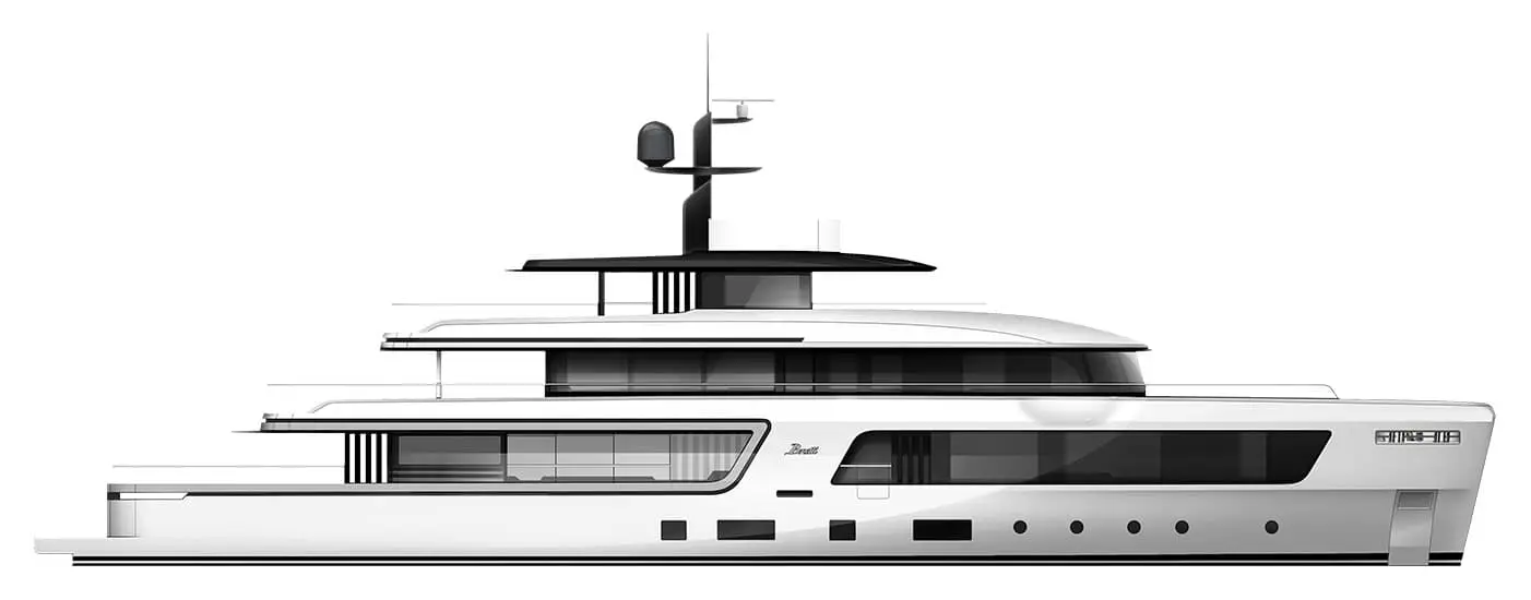 Benetti Motopanfilo 45M, official model image