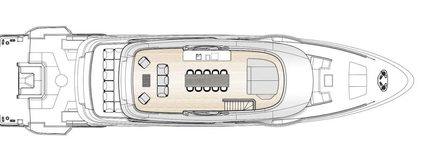 Benetti Oasis 34M, official model image