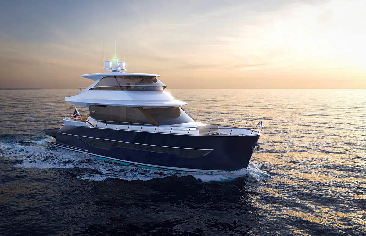 Burger Boat Company Burger 66' Motor Yacht, official model image
