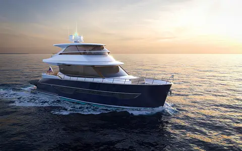 Burger Boat Company Burger 66' Motor Yacht, official model image