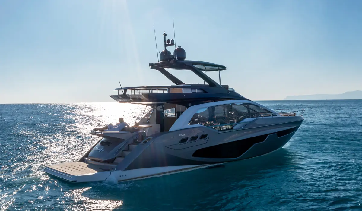Sessa Marine Fly21 Gullwing Flybridge Line, official model image